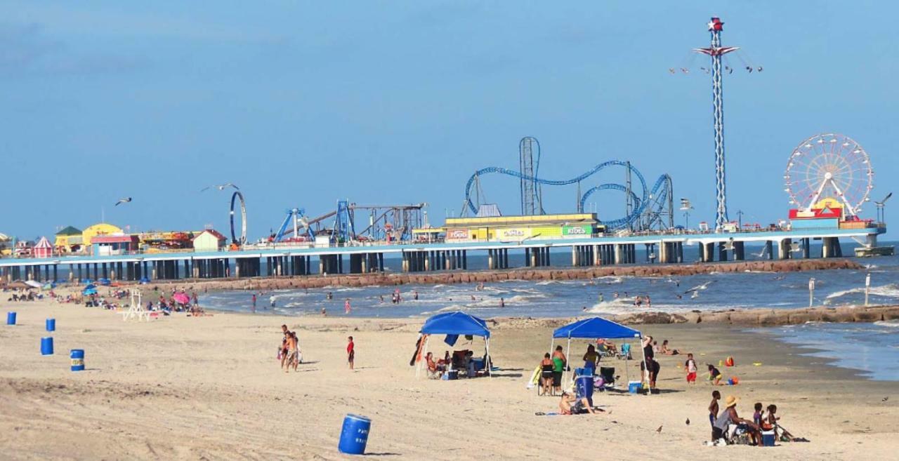 Family Friendly Coastal Condo Galveston Esterno foto